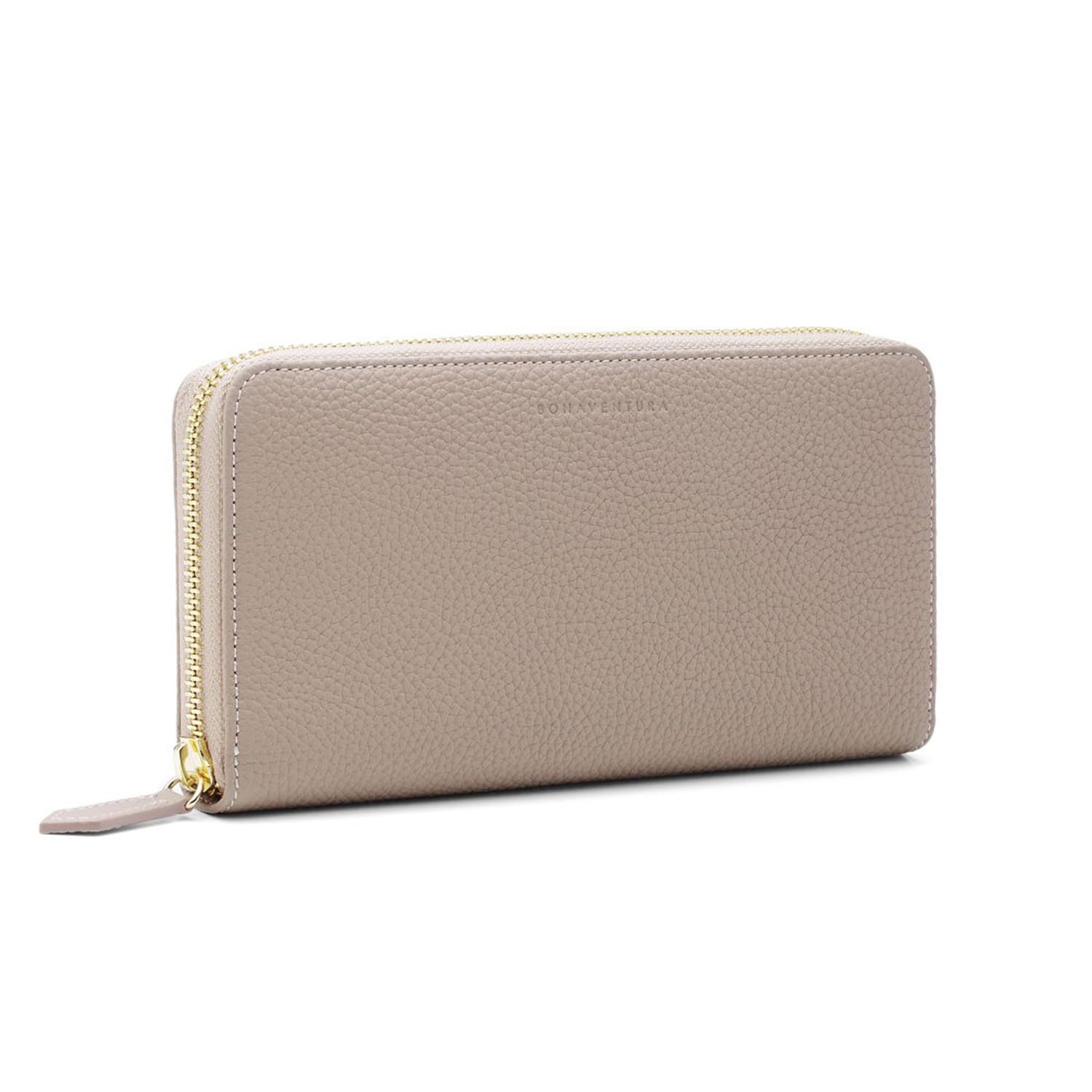 

Bonaventura Long Zip Wallet x Baby Finest Genuine New Enrollment Celebration [BONAVENTURA] [Greige Pink] Wallet, Europe s Leather, Minimalist, Thin,