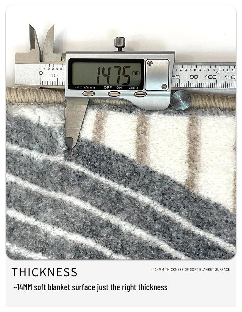 Retro Pastoral American Style Imitation Cashmere Living Room Carpet