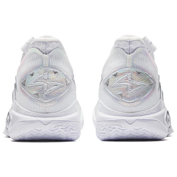 Anta Crazy Tide 5 Inheritance Reissue Kyrie Cement Killer Professional Basketball Shoes Men Basketball Shoes Silver White 112541106R-2