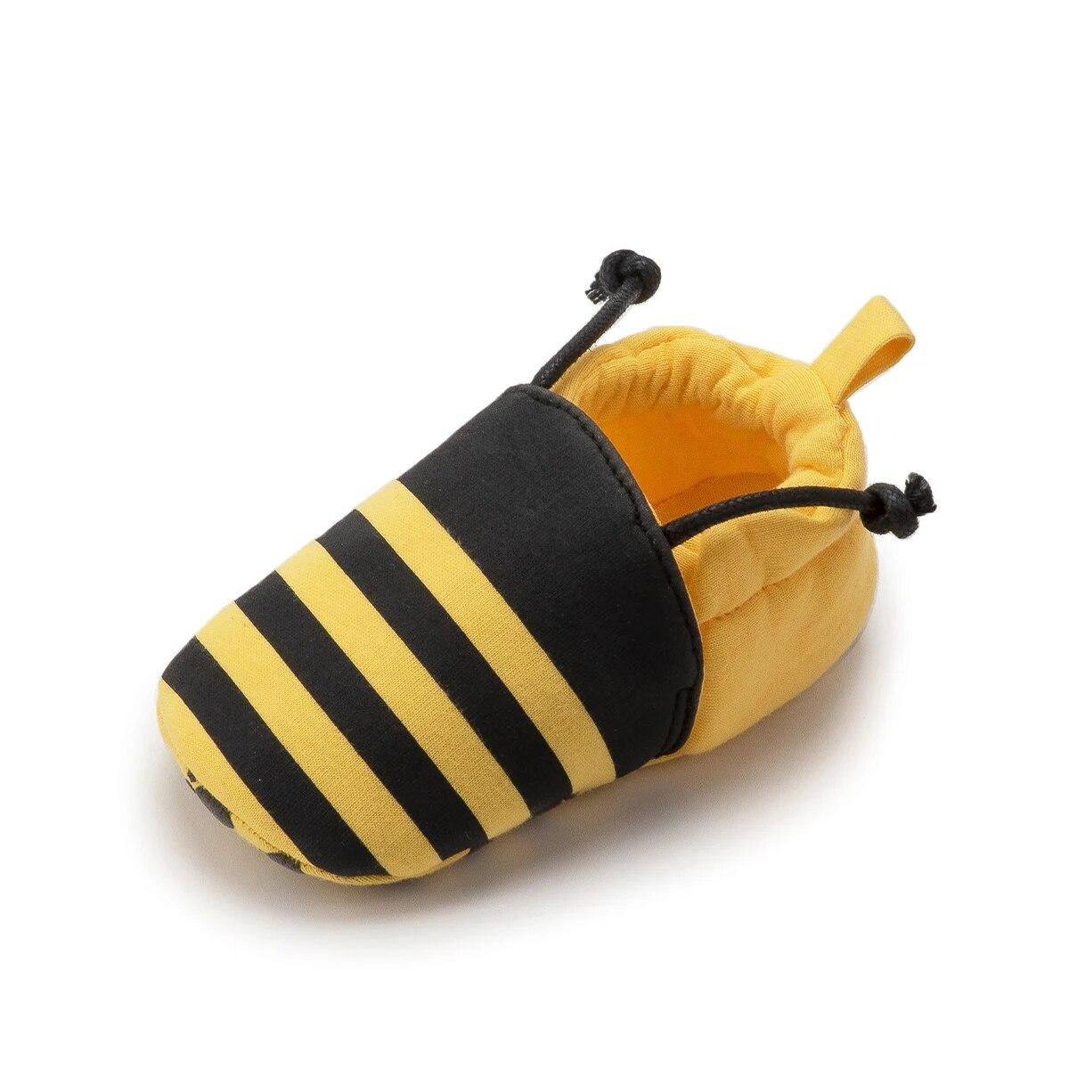 

Meckior Newborn Cute Animal Pattern Baby Shoes Bee Baby Boys Girls Soft Shoes Anti-slip No Baby Shoe Loss Casual Moccasin 12-18months