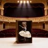 Natural Wood Tissue Box With Ballet Dancer Figure Desktop Paper Dispenser for Living Room Bedroom Bathroom
