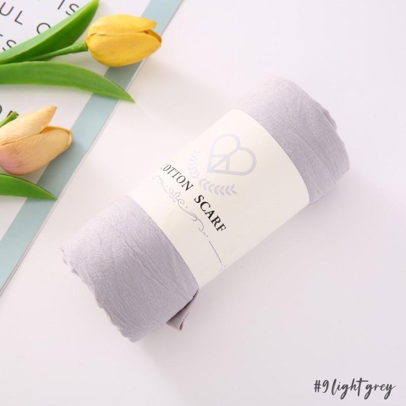 Fancy Fine Pleated Rayon Cotton Scarves Micro Crinkle Soft Cotton Long Shawl Factory Hemming Cheap Price Hijab