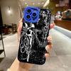 Luxury Retro Gothic Girl Angel Phone Case For iPhone 17 Air 16 Pro Max 16E 15 14 Plus 13 12 11 X XS XR Shockproof Silicone Cover