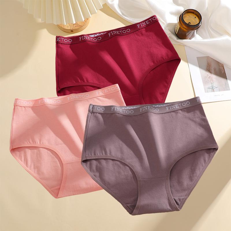 

3Pcs Women s Seamless Cotton Briefs Women Plus Size Panties Breathable Underwears Female High Waist Soft Lingerie S-XXL S