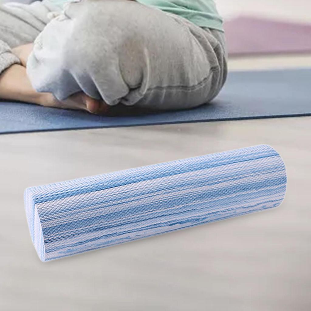 Übungs-Schaumstoffrolle Bequeme Leichte EVA-Schaumstoffrolle Pilates-Schaumstoffrolle für Fitness Dehnung Läufer