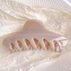 Acrylic Larg Hair Claw for Women 11.8cm Strong Grip Hair Clip Crab Claw Elegant Hairpin Hair Accessory for Updos Gifts