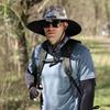 Fisherman Hat with Solar Fan Wide Brim Sun Hat Windproof Design Fishing Camping Hiking Men Sun Protection Fan Hat