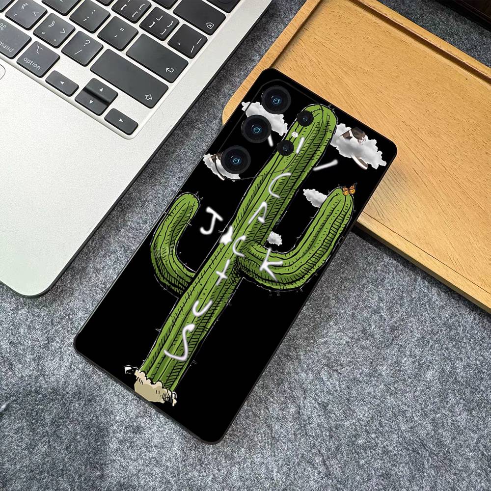 T-Travis S-ScottS Astroworld Phone Case For Samsung S 24 Fe 25 Ultra Plus 20 Lite 21 30 22 23 24 22 Ultra 5G Fundas