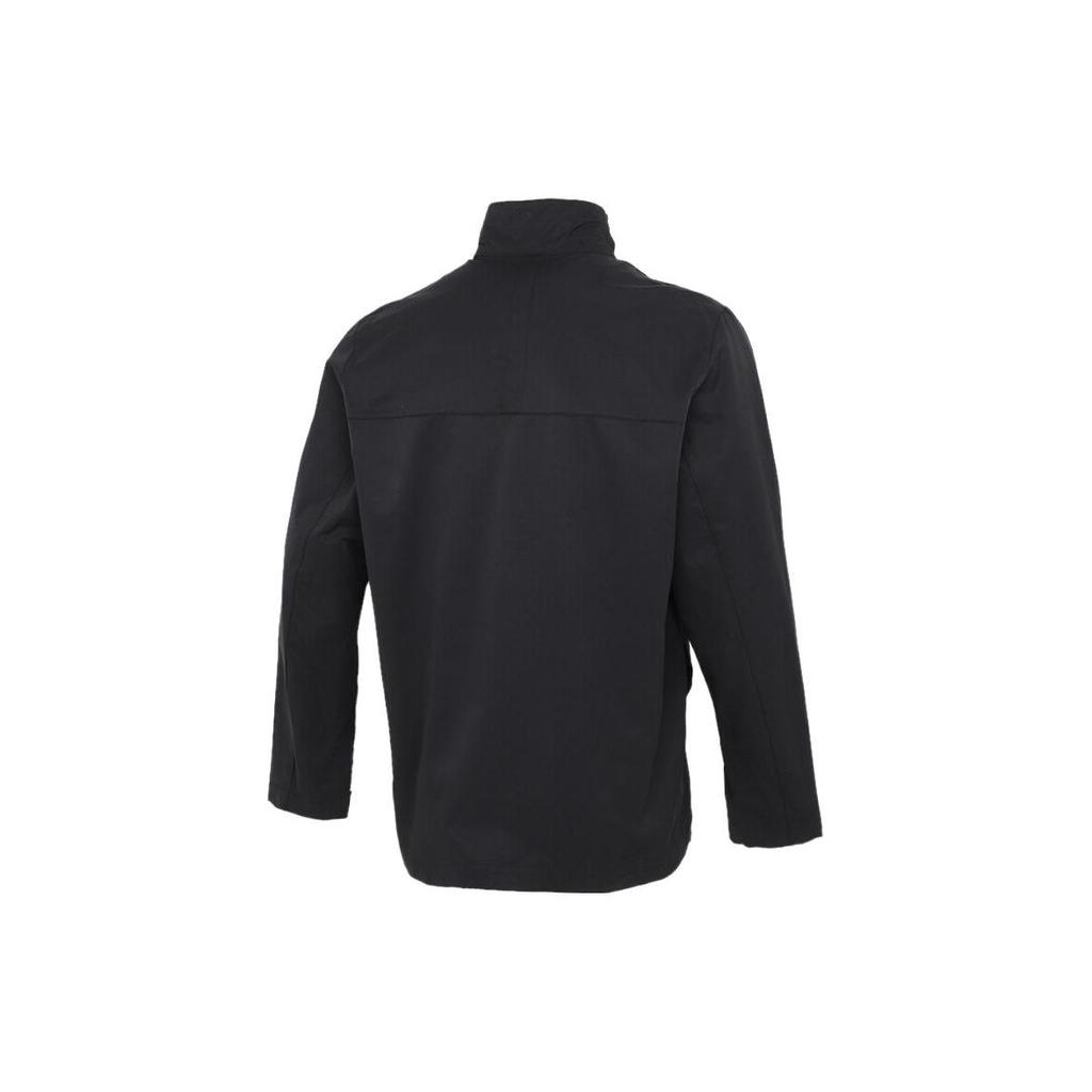 Nike Large Pocket Stand Collar Solid Color Jacket Men Jackets Black CZ9923-010