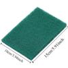 Green Cleaning Cloths Scrub Pads Sponge Household Kitchen Scrubbing Pad Scratch Free Reusable Dishwashing Cleaning Cloth Cheap