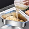 1pc 304 Stainless Steel Sink Drain Basket Triangular Sink Kitchen Sink Wash Basin Leftovers Filter Holder