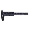 1Pc Mini Sliding Vernier Caliper Plastic Measure Ruler Gauge Double Scale 80Mm