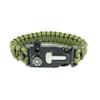 Aviator Outdoor Survival Bracelet with Fire Starter