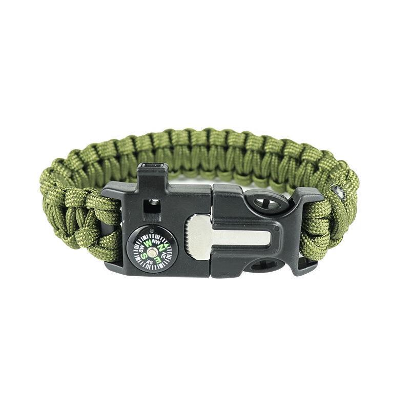 Aviator Outdoor Survival Bracelet with Fire Starter