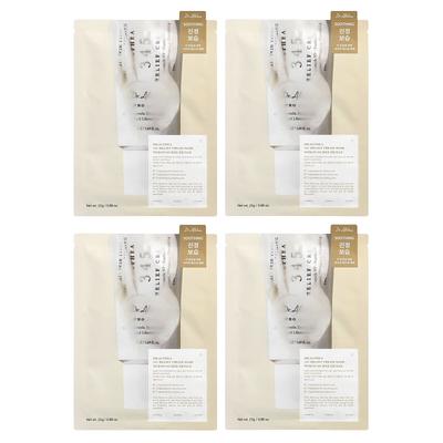 Dr. Althea, Mascarilla de Belleza Crema de Alivio 345, 4 hojas, 25g (0.88 onzas) cada