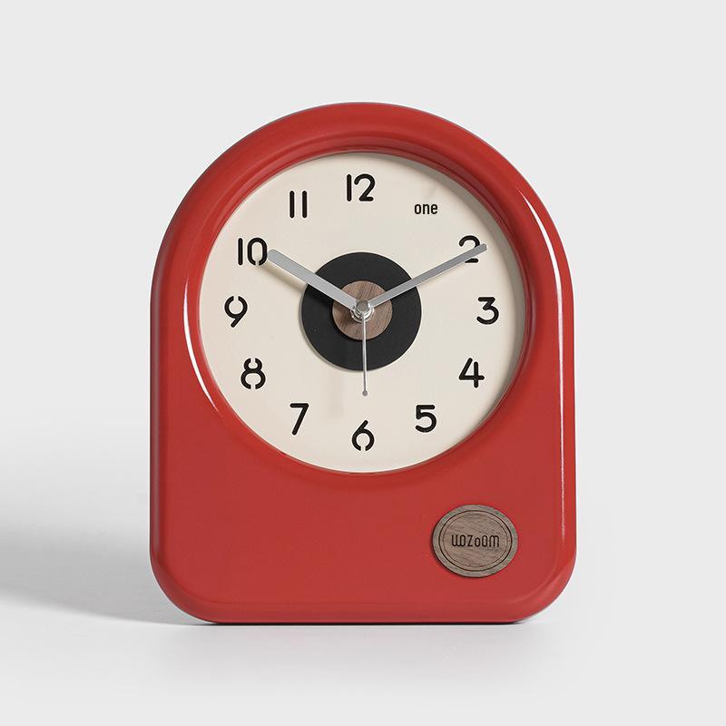 Wozoom Elegant Table Clock for Living Room, Entryway, or TV Cabinet - Stylish Desktop Decoration.
