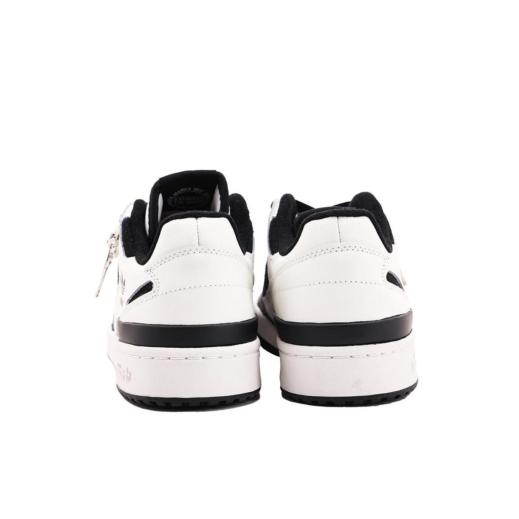 Adidas Originals FORUM Low top Skateboard Shoes Unisex Black White IH7830(Team59-)