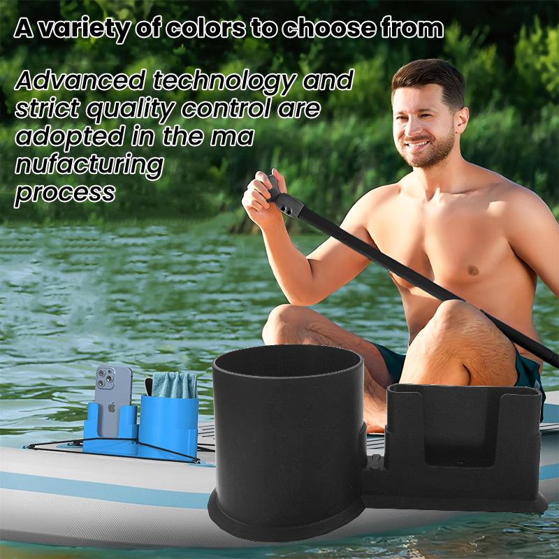 1pcs 2-In-1 Stand-Up Paddleboard Storage Rack With Functions Of Stand-Up Surfboard Phone Cup Holder Suitable For Canoe Kayaks