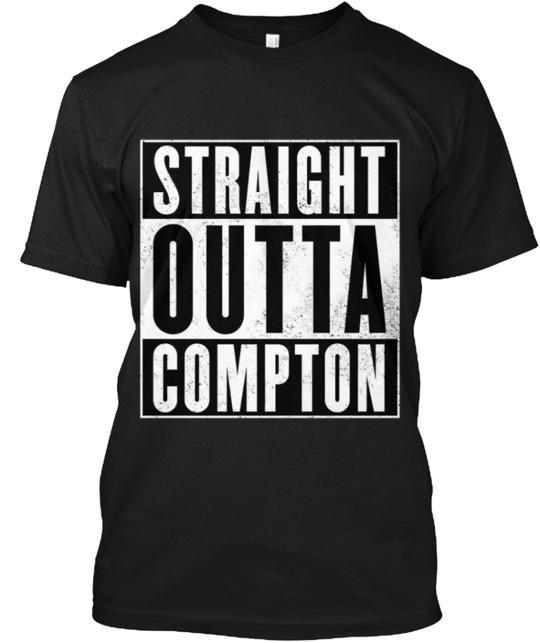 Straight Outta Compton T-Shirt Made in the USA Size S to 5XL Unisex T-Shirt XXXL