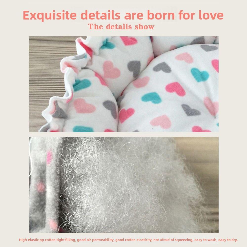 Soft Material Soft Warm Nest Creative Design Adjustable Pet Bed Drawstring Pet Bed  Pet Comfort