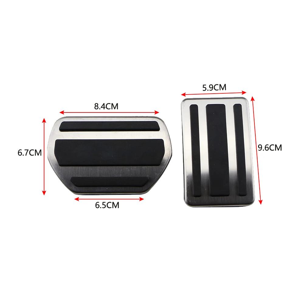 Car Pedals for Peugeot 508 for Citroen C5 2012 - 2014 C6 AT MT Stainless Steel Accelerator Clutch Brake Pedal Cover Accessories