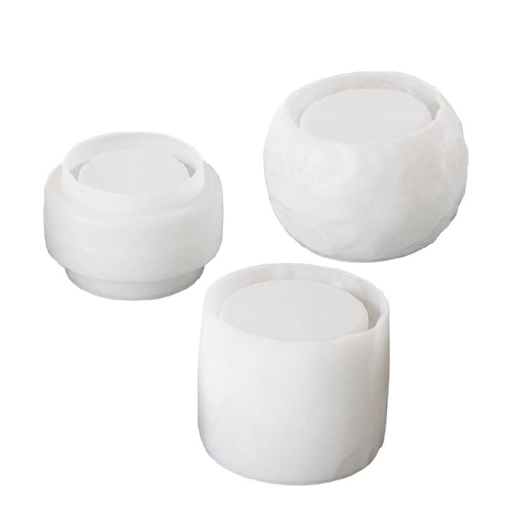 Multipurpose Sturdy Silicone Mould for Cylinder Candle Accessory Portable for Artistics and Craft Supplies Lovers