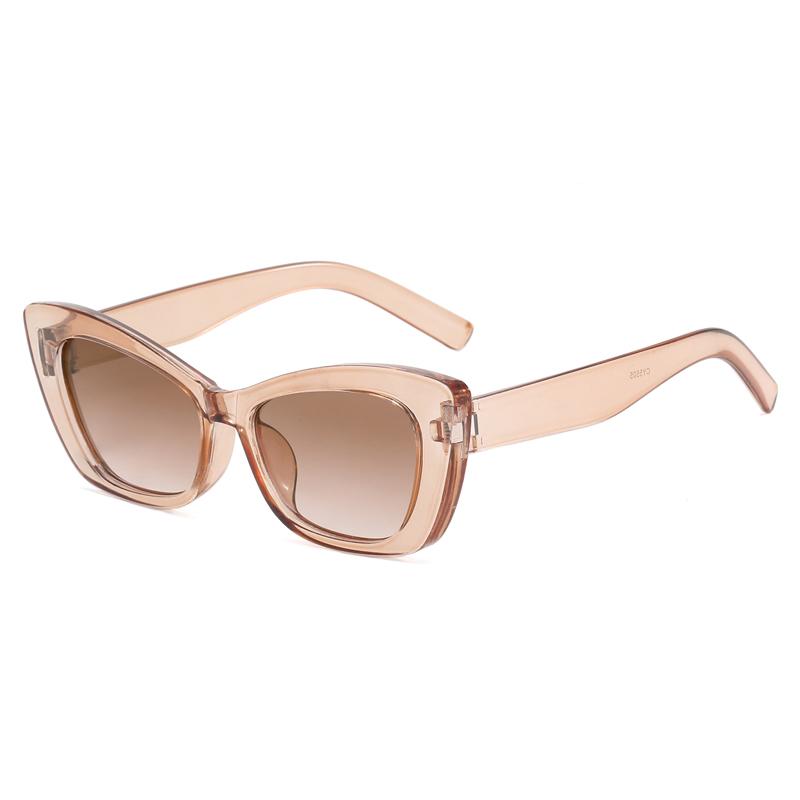 Premium Feel Cat Eye Sun Glasses Women Men Sunscreen Luxury Fashion Sunglasses Seaside Party Female Male Eyeglasses