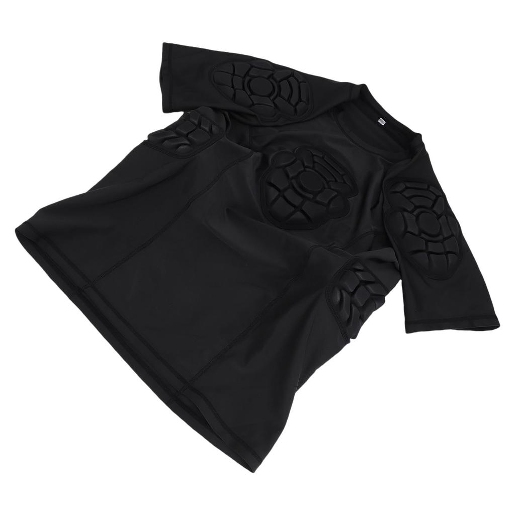 Goalkeeper Shirt for Men Women EVA Soccer Padded Compression Shirt Football Protective Gear Rib Prot