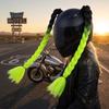 2 Stück/Paar Helme Dekor Motorradhelm Zöpfe für Moto Radfahren Skifahren