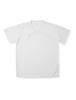 NaviDry Short Sleeve Training Size S Men's T-Shirt, V-Neck, Moisture-Wicking, Quick-Drying, Underwear, White/White,