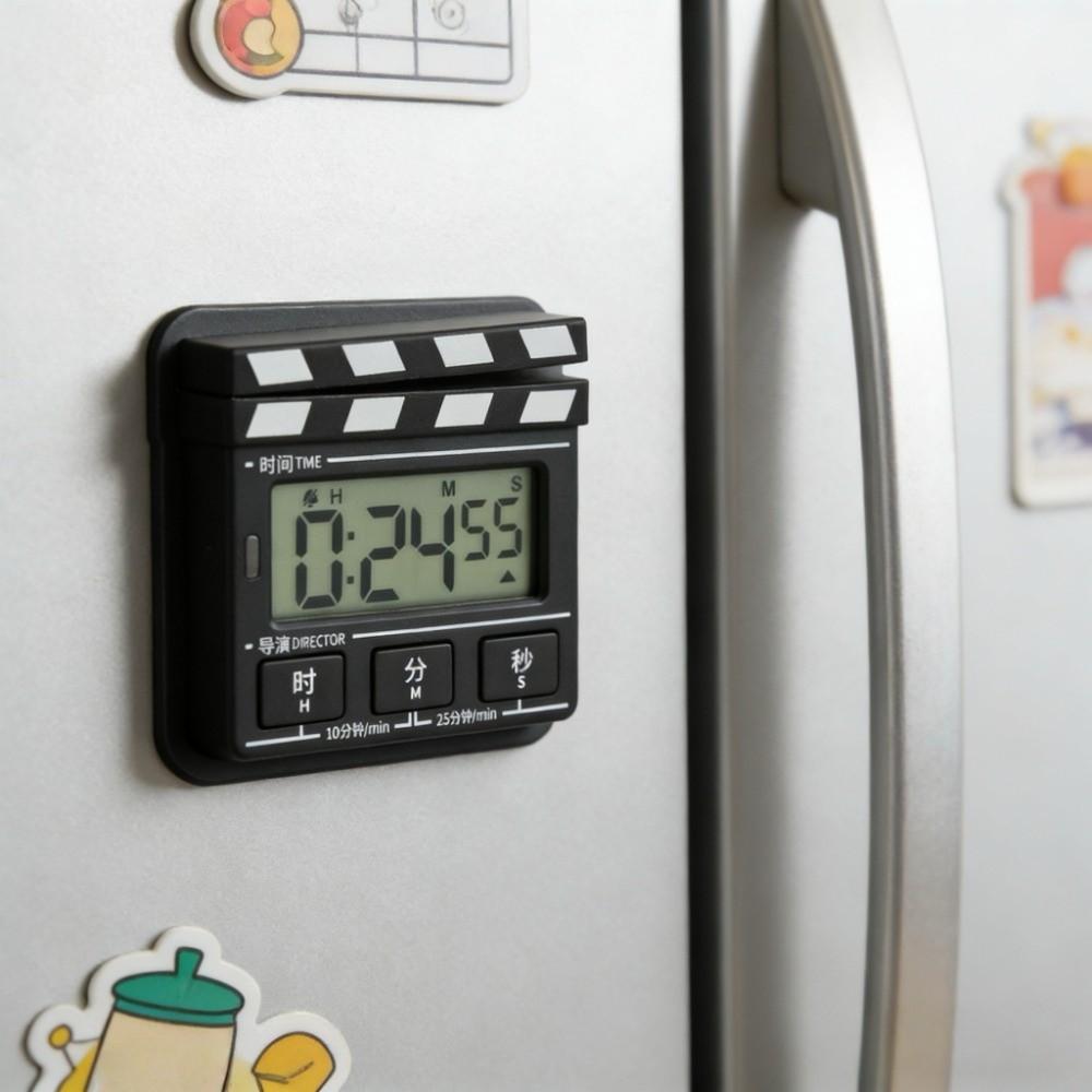Multifunctional Movie Clapper Board Timer Electric Magnetic Cooking Timer  Baking