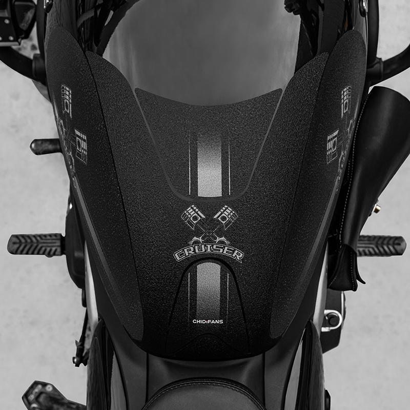 For CFMOTO 450CLC Motorcycle Fuel Tank Protection Decoration Pad Stickers Kits Of Bike Abrasion Resistant Decals