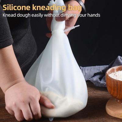 Food Grade Silicone Kneading Dough Bag Versatile Blend Flour Mixing Mixer Tool Versatile Dough Mixer for Bread Pastry Pizza