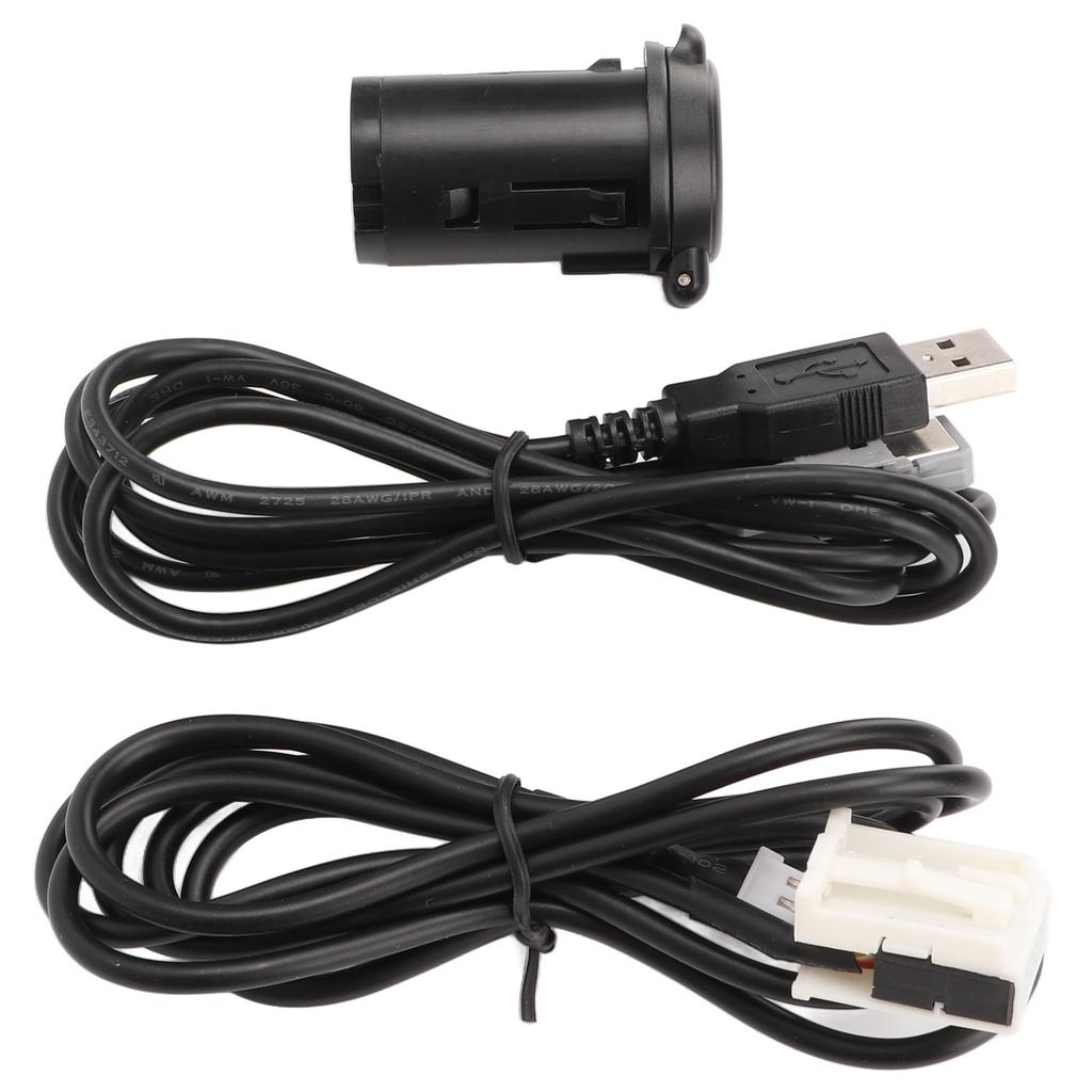 Male USB AUX Audio Jack Cable Replacement for Peugeot 206 207 307 308 407 408 508 607