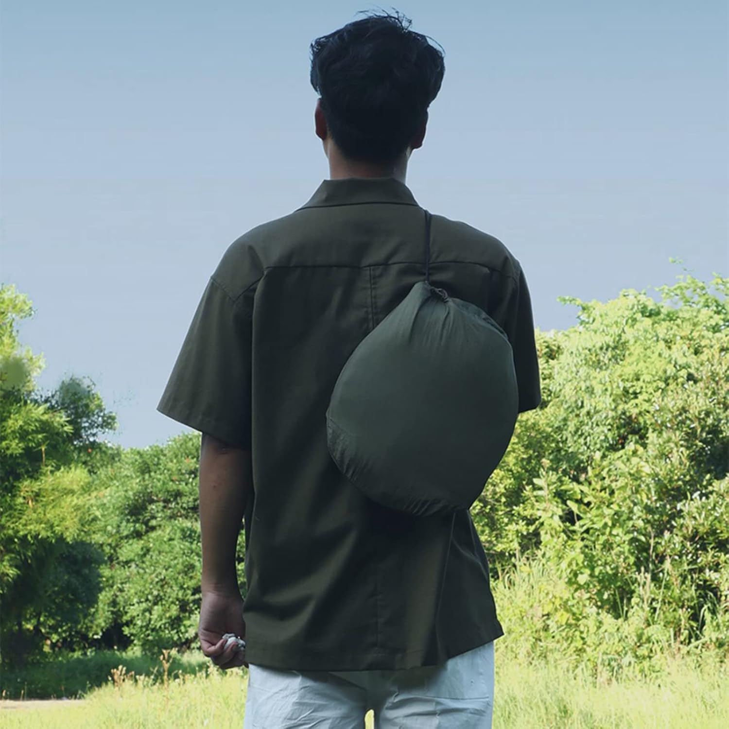 Двойной кемпинговый гамак с москитной сеткой — фото 6