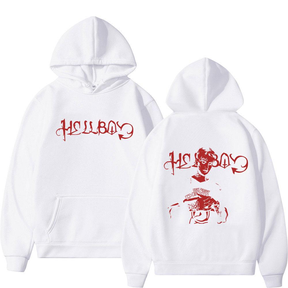 Raper Lil Peep Crybaby Hellboy bluza z kapturem męska i damska hip-hopowa odzież sportowa casualowa gotycka jesienno-zimowa