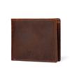 100% Genuine Leather Wallet for Men with Coin Pocket 9.2*11.3cm