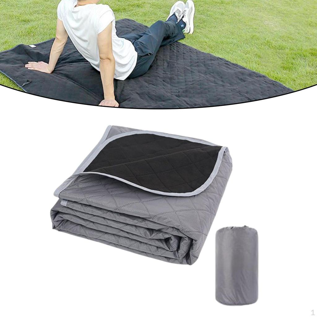 Camping Decke Rucksack Quilt Picknick Pad Reise Teppich für Sport Festival Strand