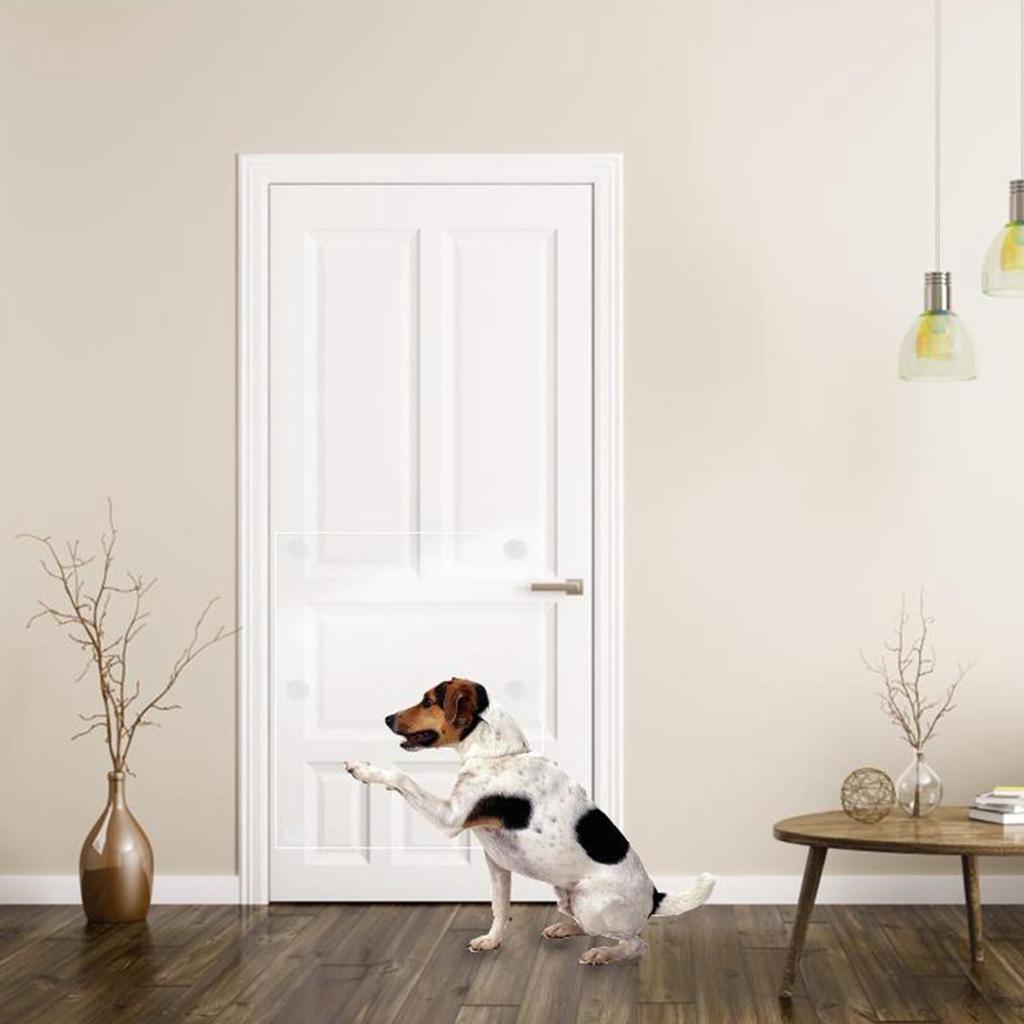 Door Cover for Furniture Scratch Protector Pad Effective Brown
