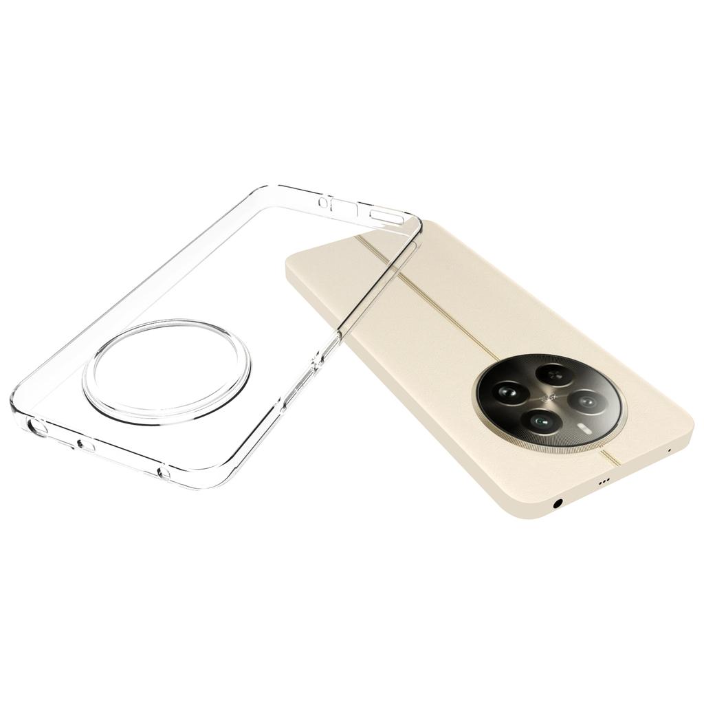 10Pcs/Pack for Realme Narzo 70 5G/Narzo 70 Pro 5G/P1 5G/12 4G/12+ 5G Clear Case Watermark-Free TPU Protective Cover