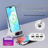 2025 Universal Magnetic Wireless Charger Stand - Fast Charging for Phones and Desktops