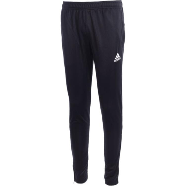 

Adidas Regular Series Logo Comfortable Skin-Friendly Simple Knitted Sports Pants Men Bottoms Black M35339 XL