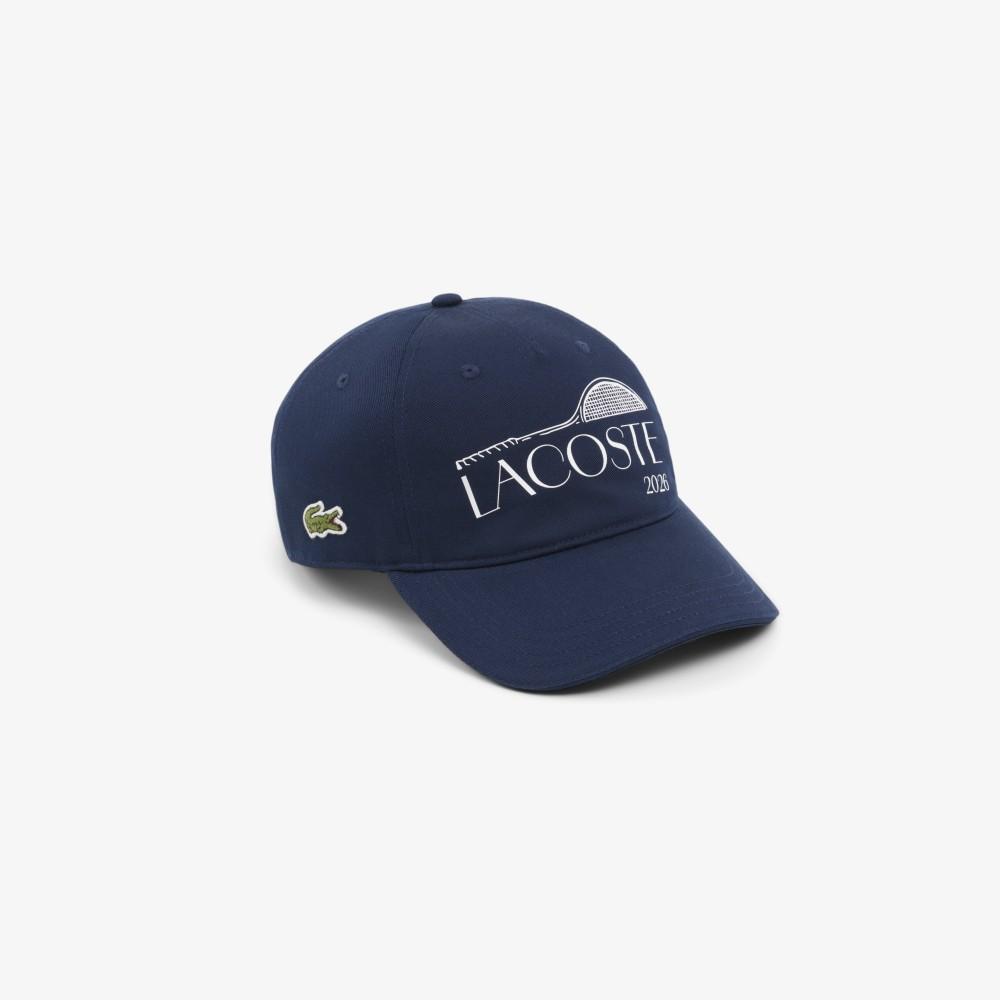 [lacoste] Unisex Miami Open Cotton Twill Cap RK0435-56G166