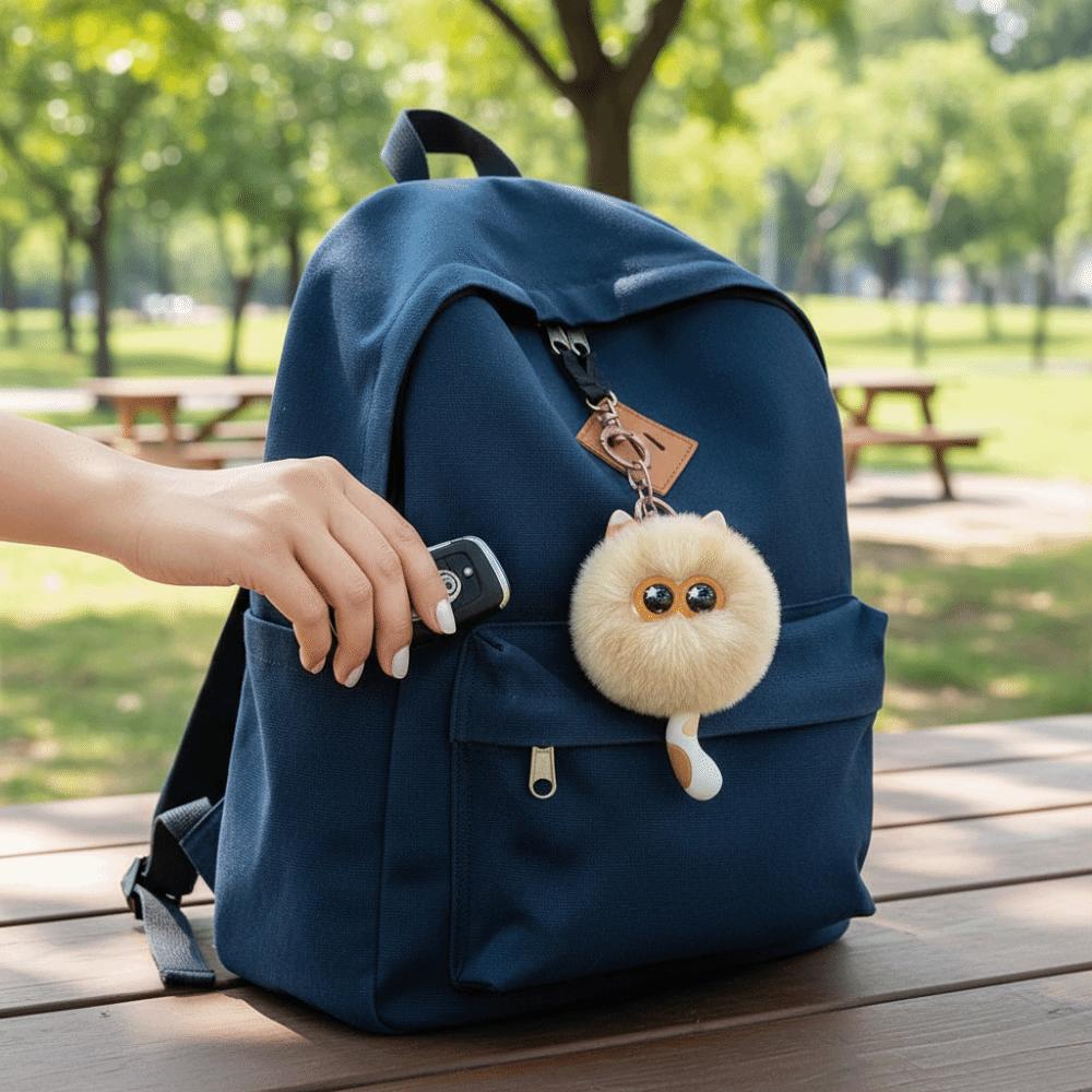 Creative Couples Plush Keychain Cute Cartoon Keychain Bag Accessories  Gifts For Women