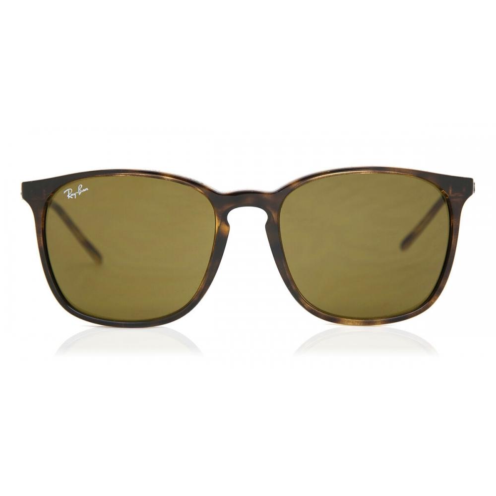 

Солнцезащитные очки унисекс Ray Ban Rb4387 710 73 Havana/56