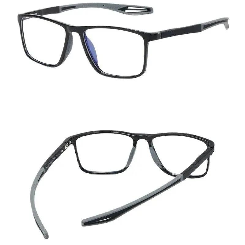 TR90 Reading Glasses for Men Spring Leg Sports Presbyopia Anti Blue Light +100 to +400 Durable Lightweight