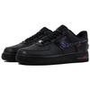 Nike Air Force 1 Low top Skateboardové boty Unisex Černá Fialová CW2288-001(Tým454-)