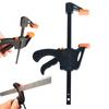 4 Inch Fixed Clip Woodworking Bar F Clamp Grip Ratchet Release Squeeze Tool