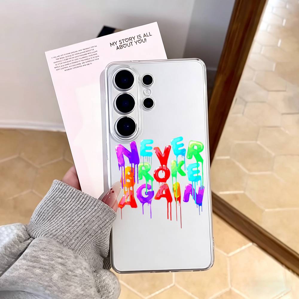 Rapper YoungBoy Never Broke Again Phone Case Transparent Silicone Soft For SamsungA10,12,20,21S,30,31,40,50,51,52,70,71 Samsung S23ULTRA5G