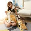 20cm Simulation Cat Plush Stuffed Lifelike Doll Animal Pet Toys For Children Home Decor Baby Gift